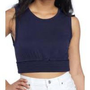 4 for $25 || True Craft | Navy Crop Top